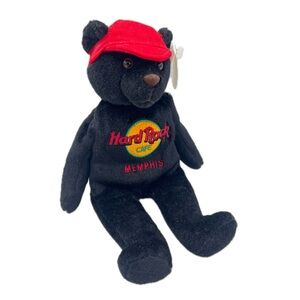 Hard Rock Cafe Collectible Bears "Memphis" Charlie Beara  Plush Vintage 2001